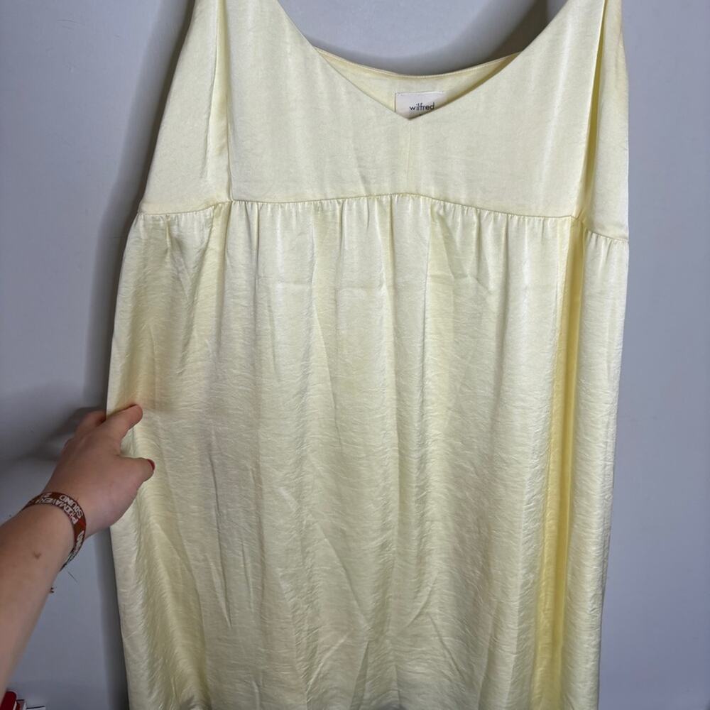 Aritzia Wilfred Lover Satin Mini Dress - Picture 6 of 9